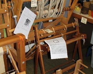 INDOOR, WING 2, LAST ROOM ON LEFT, (Large) Schacht 26" baby wolf loom $1,375/(small) Penelope Tapestry Loom $175