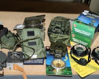 OUTDOOR, GARAGE BAY 3 & 4, Compasses