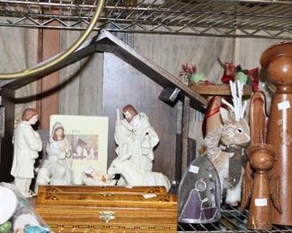 OUTDOOR, GARAGE BAY 3 & 4, Belleek Living Nativity Collection $150