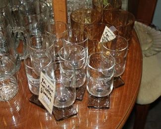 INDOOR, FIRST AREA TO LEFT AFTER ENTERING MAIN HOUSE, Nachtmann Tumblers