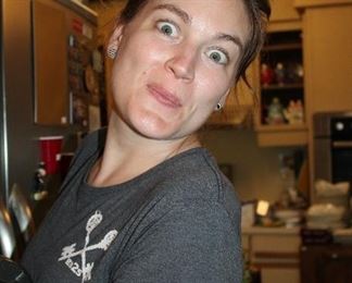 INDOOR, OUTDOOR, GUN ROOM...You can find her lots of places...crazy lady half off!