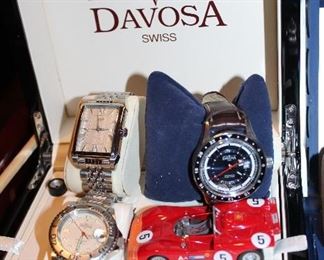 INDOOR, WING 2, FIRST ROOM ON LEFT,  ***All High End Watches have been inspected by Son's Watch & Jewelry Repair on Government Street*** Ternos Diver $525 Davosa