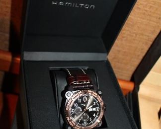 INDOOR, WING 2, FIRST ROOM ON LEFT,  ***All High End Watches have been inspected by Son's Watch & Jewelry Repair on Government Street*** Hamilton $495