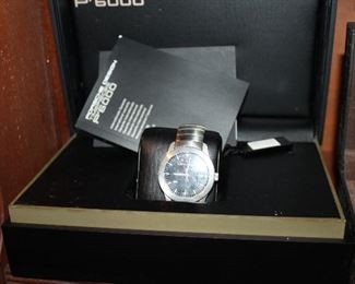 INDOOR, WING 2, FIRST ROOM ON LEFT,  ***All High End Watches have been inspected by Son's Watch & Jewelry Repair on Government Street*** Porsche Design $395