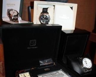 INDOOR, WING 2, FIRST ROOM ON LEFT,  ***All High End Watches have been inspected by Son's Watch & Jewelry Repair on Government Street*** Gruen/Tissot