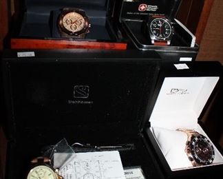 INDOOR, WING 2, FIRST ROOM ON LEFT,  ***All High End Watches have been inspected by Son's Watch & Jewelry Repair on Government Street***
