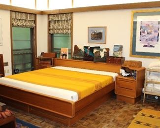INDOOR, WING 2, LAST ROOM ON RIGHT, Danish Platform Jesper Bed, King Size