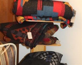 INDOOR, WING 2, LAST ROOM ON RIGHT, Southwestern Textiles