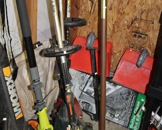 OUTDOOR, GARAGE BAY 1 & 2, Stihl weedeater $195  FS90R, Craftsman and Homelite