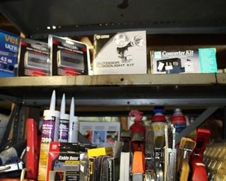 OUTDOOR, GARAGE BAY 1 & 2, Staple guns, caulk guns