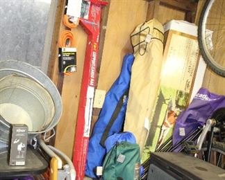 OUTDOOR, DOUBLE BLUE DOOR STORAGE ROOM, Cargo Bar Support $15
