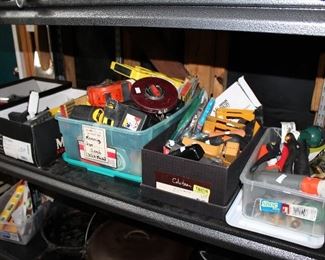 OUTDOOR, DOUBLE BLUE DOOR STORAGE ROOM, Misc Tape Measures-Lufkin $15