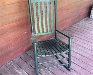 Black Rocking Chair