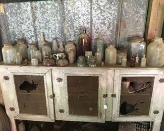 Bottles, and insulators 