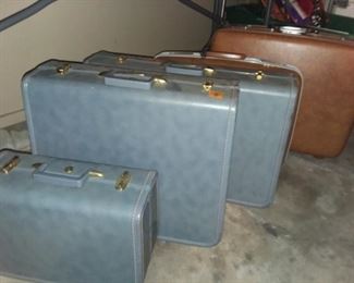 Vintage suitcases in great shape