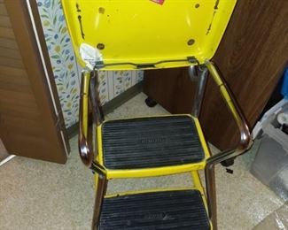 Vintage step chair