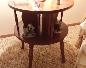 60s style end table