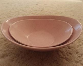 1950s Vernons tickled pink bowls