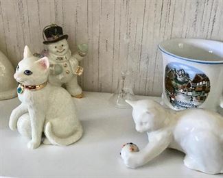 Lenox Cat Figurines
