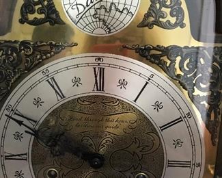 Grandfather Clock Detail
