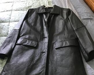Centigrade Leather Coat