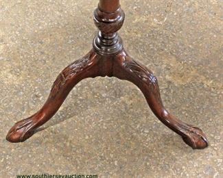 ANTIQUE Mahogany Pie Crust Lamp Table
Auction Estimate $100-$200 – Located Inside
