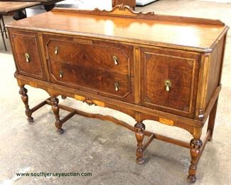Walnut Two Tone 2 Drawer 2 Door Sideboard with Gallery
Auction Estimate $100-$300 – Located Inside

