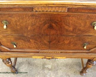 Walnut Two Tone 2 Drawer 2 Door Sideboard with Gallery
Auction Estimate $100-$300 – Located Inside
