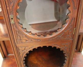 ANTIQUE Mahogany Victorian Carved Étagère
Auction Estimate $200-$400 –Located Inside
