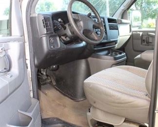 2004 Running Chevy V-8 Express 15 Passenger 3500 Van with A/C, Tilt Steering Wheel, Power Locks, and Odometer Reads 193225
Auction Estimate $2000-$4000 – Located Out Front
