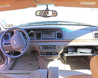2001 Ford Crown LX 4 Door with A/C, Leather Interior, Power Locks and Windows, Power Seats and Odometer Reads 189845
Auction Estimate $1000-$3000 – Located Out Front
