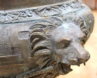 PAIR of ANTIQUE Lion and Ladies Head Cast Iron Planters
Auction Estimate $
