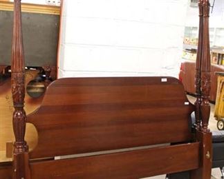 NICE 4 Piece “Link Taylor Furniture” SOLID Mahogany Bracket Foot Bedroom Set with Queen Size Poster Bed
Auction Estimate $700-$1500 – Located Inside
