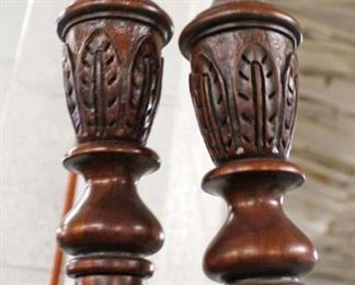 NICE 4 Piece “Link Taylor Furniture” SOLID Mahogany Bracket Foot Bedroom Set with Queen Size Poster Bed
Auction Estimate $700-$1500 – Located Inside
