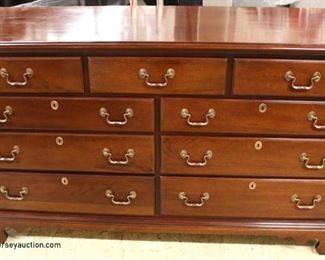 NICE 4 Piece “Link Taylor Furniture” SOLID Mahogany Bracket Foot Bedroom Set with Queen Size Poster Bed
Auction Estimate $700-$1500 – Located Inside
