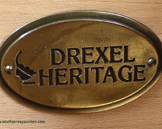 Decorator “Drexel Heritage Furniture” 3 Drawer Cookie Corner Chest
Auction Estimate $100-$300 – Located Inside

