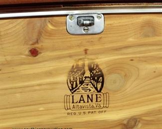 Mahogany Queen Anne “Lane Furniture” Lift Top Cedar Chest
Auction Estimate $100-$200 – Located Inside
