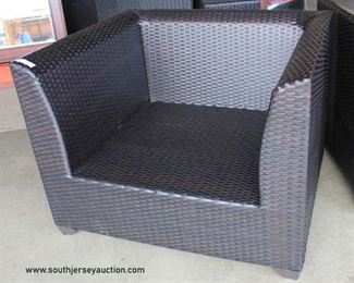 NEW PAIR of All Weather All Season Wicker Chairs with Cushions
Auction Estimate $200-$400 – Located Inside
