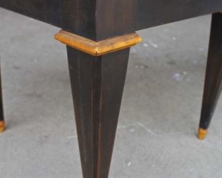 PAIR of “Baker Furniture” Marble Top Mahogany Lamp Tables with Gold Painted Accents
Auction Estimate $200-$400 – Located Inside
