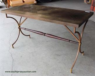 Modern Design Wood Top Metal Base Table
Auction Estimate $50-$100 – Located Inside
