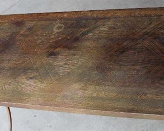 Modern Design Wood Top Metal Base Table
Auction Estimate $50-$100 – Located Inside
