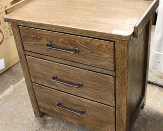 NEW Contemporary “Liberty Furniture” Rustic Style 3 Drawer Chest
Auction Estimate $50-$100 – Located Inside
