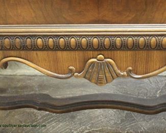 9 Piece Two Tone Walnut Carved Dining Room Set
Auction Estimate $600-$1200 – Located Inside
