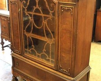 9 Piece Two Tone Walnut Carved Dining Room Set
Auction Estimate $600-$1200 – Located Inside
