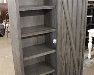 NEW Contemporary “Martin Furniture” Grey Washed Sliding Door with Restoration Hardware Bookcase with Tags
Auction Estimate $200-$400 – Located Inside
