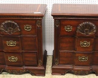 5 Piece Mahogany Shell Carved “Liberty Furniture” Bedroom Set with Ball and Claw Shell Carved High Boy and Queen Size Poster Bed
Auction Estimate $1000-$2000 – Located Inside
