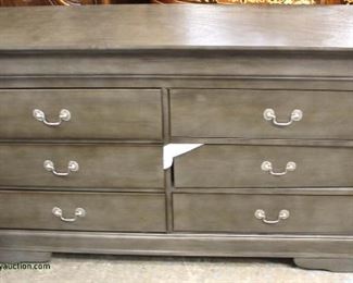 NEW Contemporary Grey Washed 6 Drawer Low Chest
Auction Estimate $100-$300 – Located Inside
