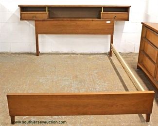  3 Piece “Bassett Furniture” Mid Century Modern Danish Walnut Bedroom Set with Full Size Bed

Auction Estimate $400-$800 – Located Inside 