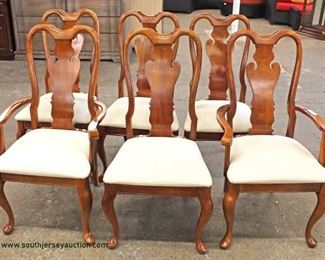  8 Piece “American Drew Furniture” Cherry Queen Anne Traditional Dining Room Set

Auction Estimate $200-$400 – Located Inside 
