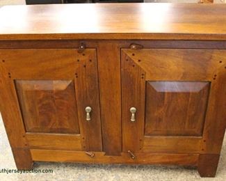  Antique Style SOLID Cherry 2 Door all Pegged Construction Server

Auction Estimate $200-$400 – Located Inside 
